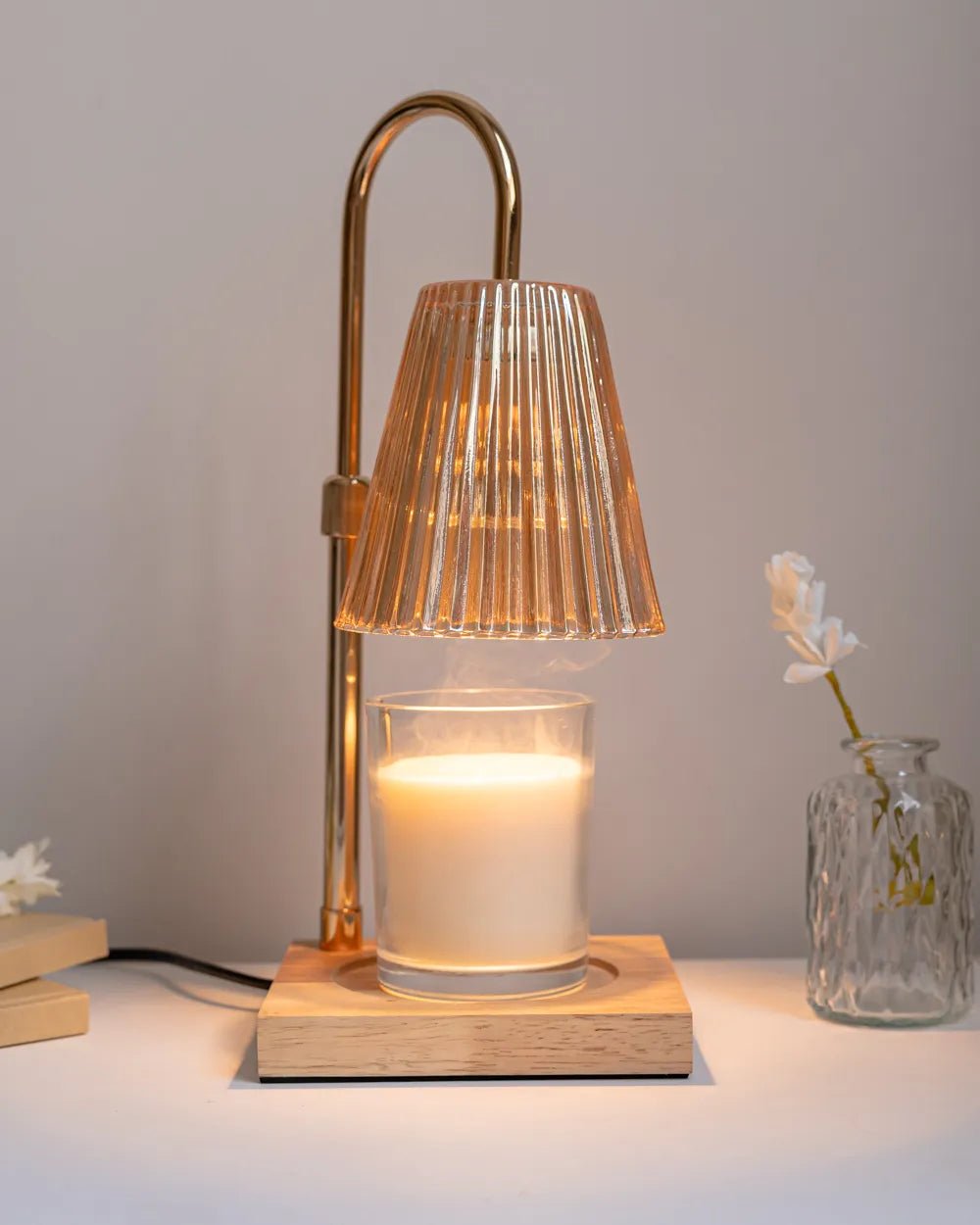 Lampara para velas - Cristal - Misswood