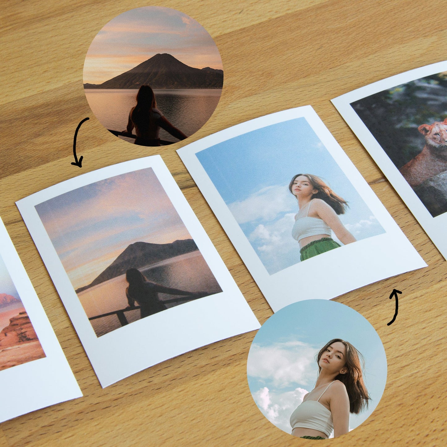 Pack 40 fotos Mini Retro - Misswood imx_personalized