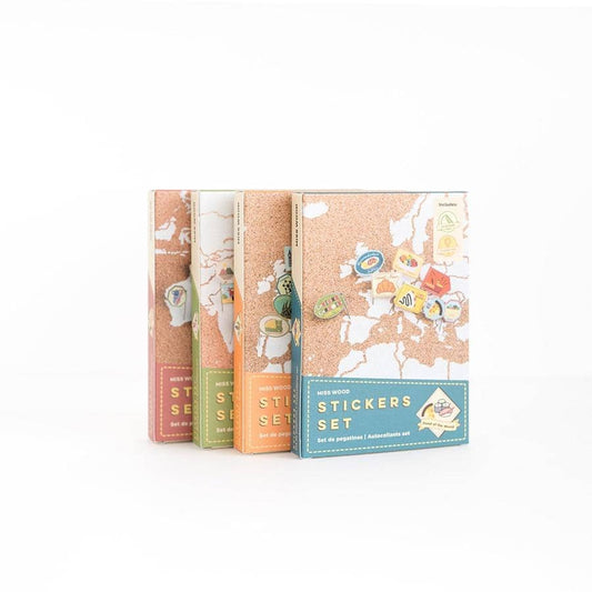 Banderitas Decorativas - Stickers Set - Misswood