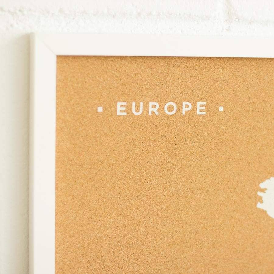 Mapa de corcho - Woody Map Natural Europa - Misswood