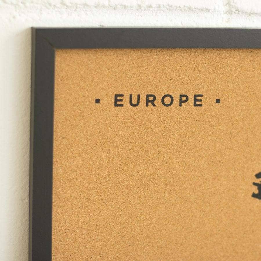 Mapa de corcho - Woody Map Natural Europa - Misswood