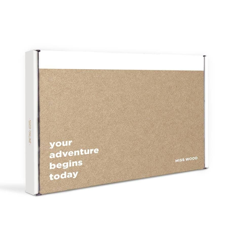 Mapa de corcho - Woody Map Natural Londres - Misswood